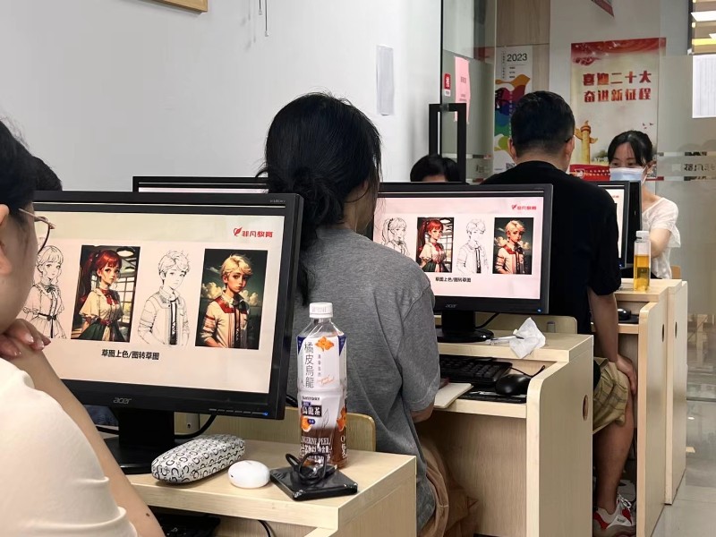 上海商业插画培训 企业需求相结合 用作品证明实力